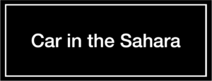 Car in the Sahara